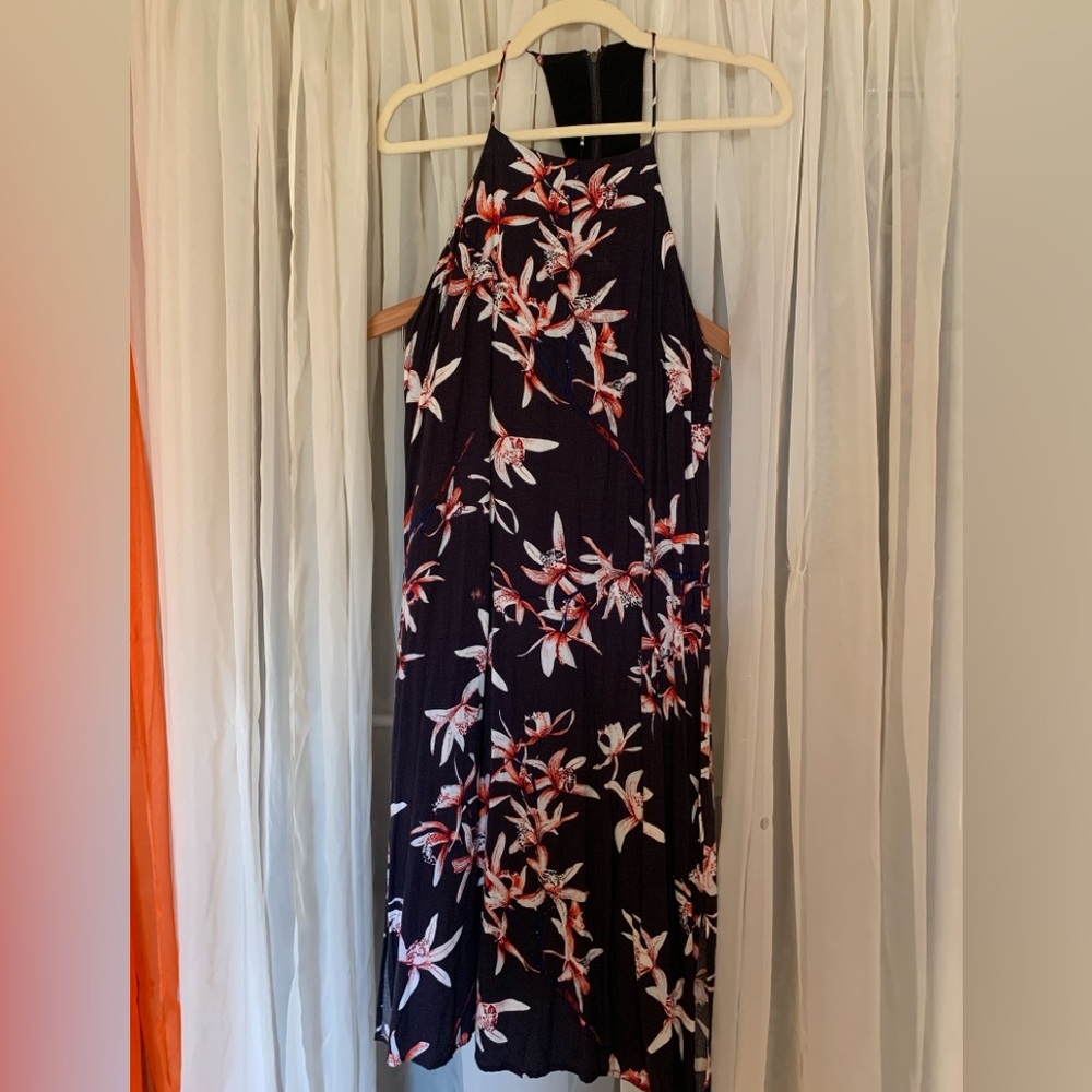 Floral midi dress , Knotted Sisters , size M